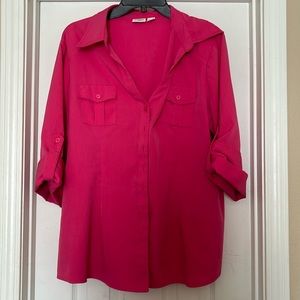 Pink Cato shirt size 18/20W